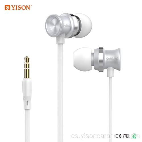 Auriculares internos Yison Metal Wired Super Bass